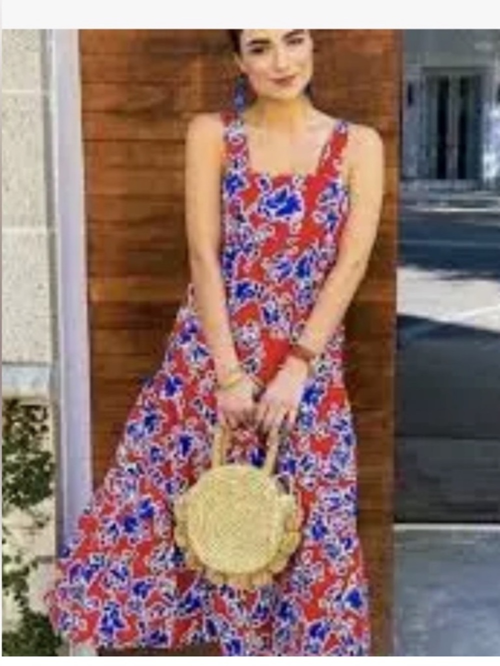 Hunter bell poppy dress in bloom
